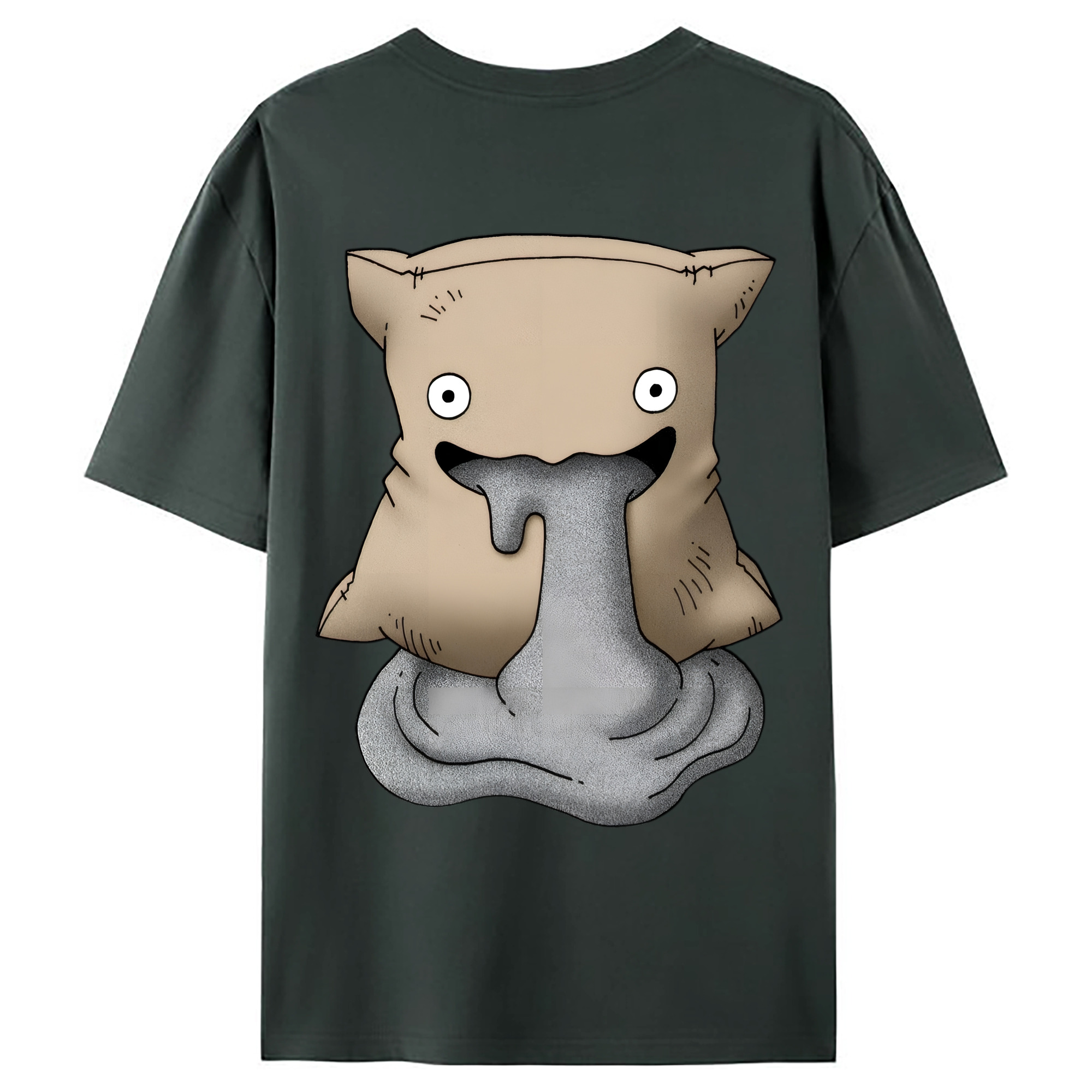 （画像用） ドラゴンクエスト Doragon Kuesuto Dragon Quest 綿100％ メンズ半袖Tシャツ（バックプリント） 通気性